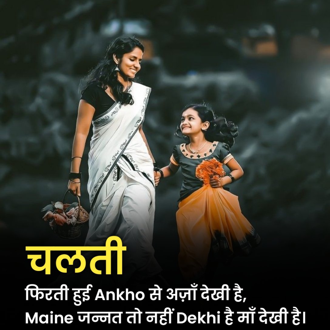 Maa Ke Liye Shayari 2 Line