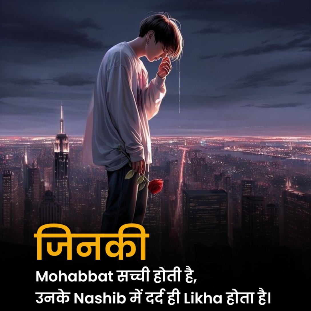 अलोन शायरी हिंदी में