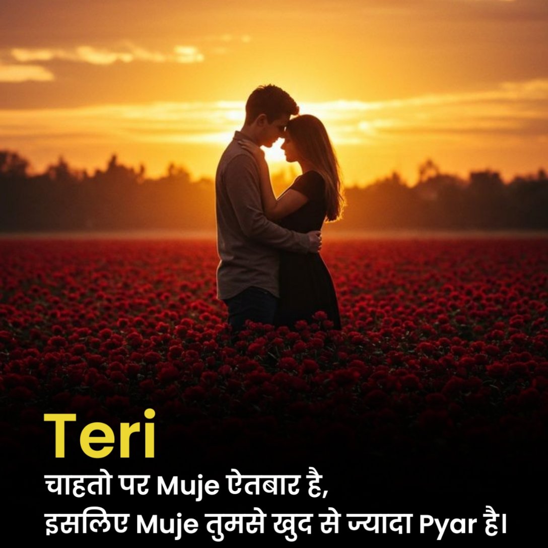 Chahat Shayari in Hindi