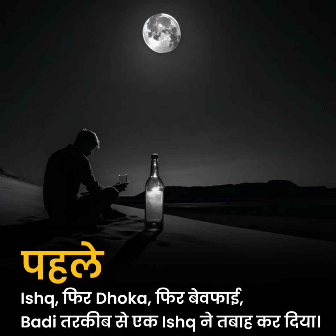 धोखा शायरी दो लाइन