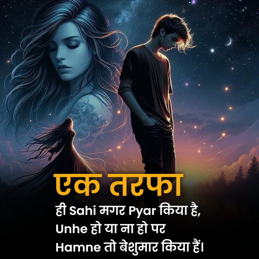 Ek Tarfa Pyar Shayari