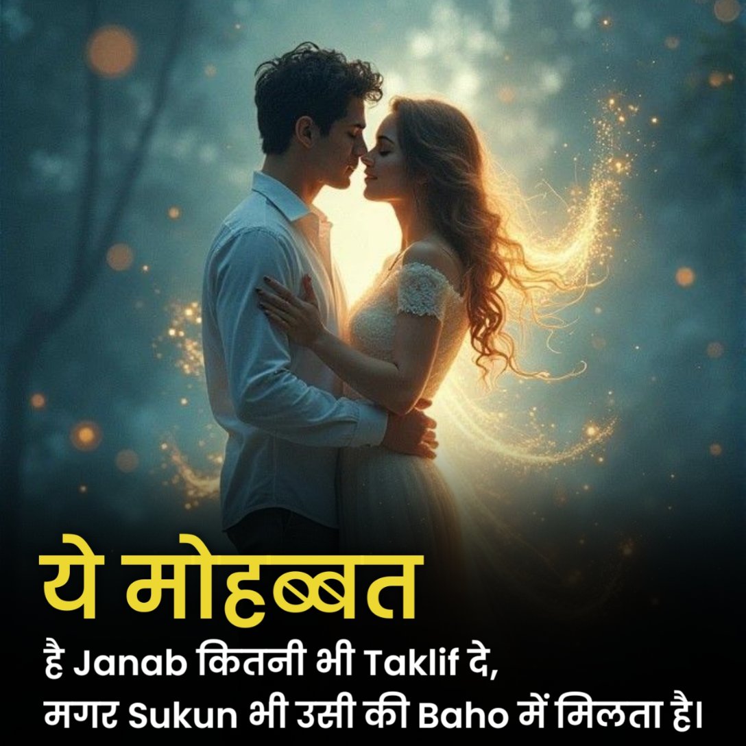 I Love You Shayari 2 Lines