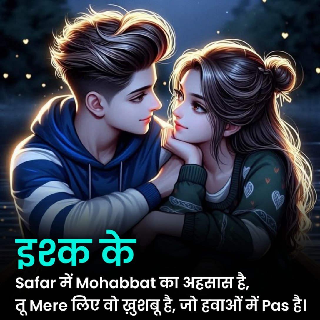 इश्क शायरी दो लाइन