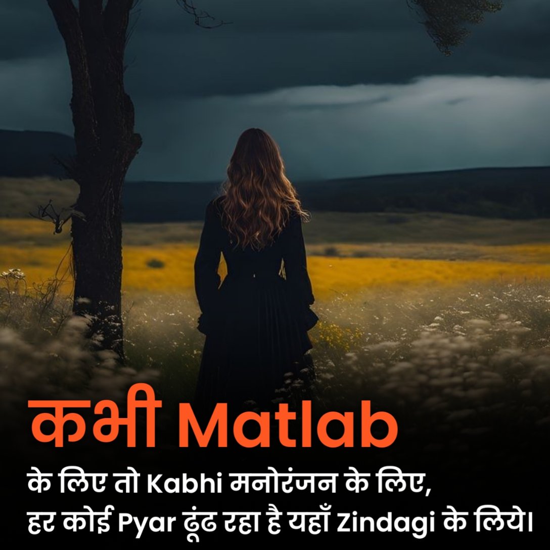 Matlabi Rishte Shayari On Life