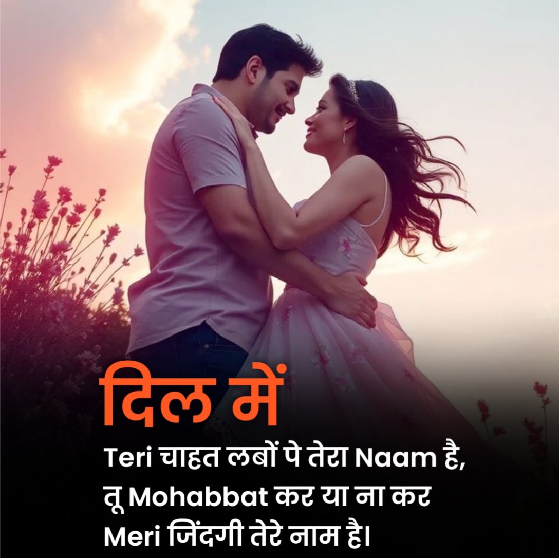 Romantic Shayari in Hindi