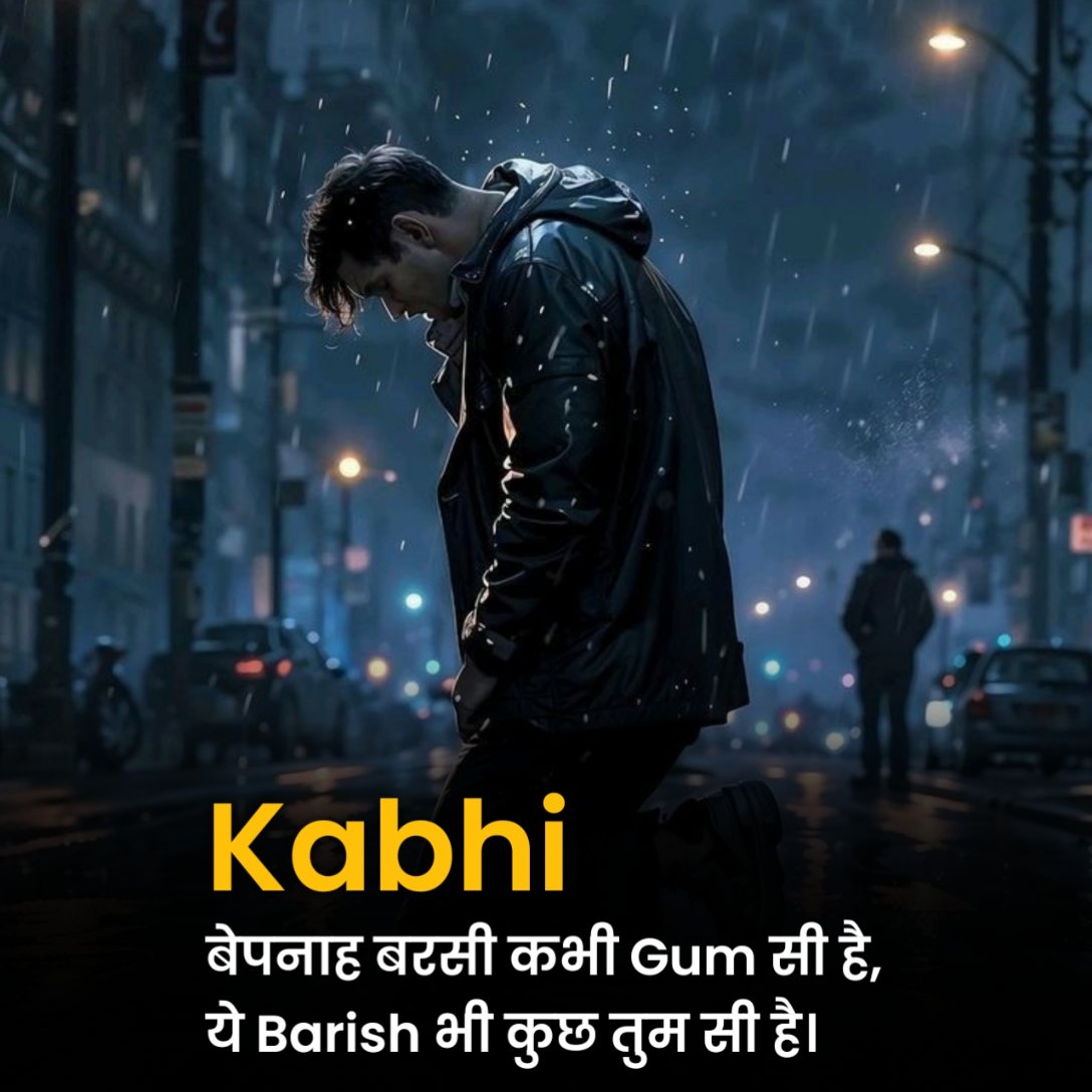 सैड शायरी हिंदी में