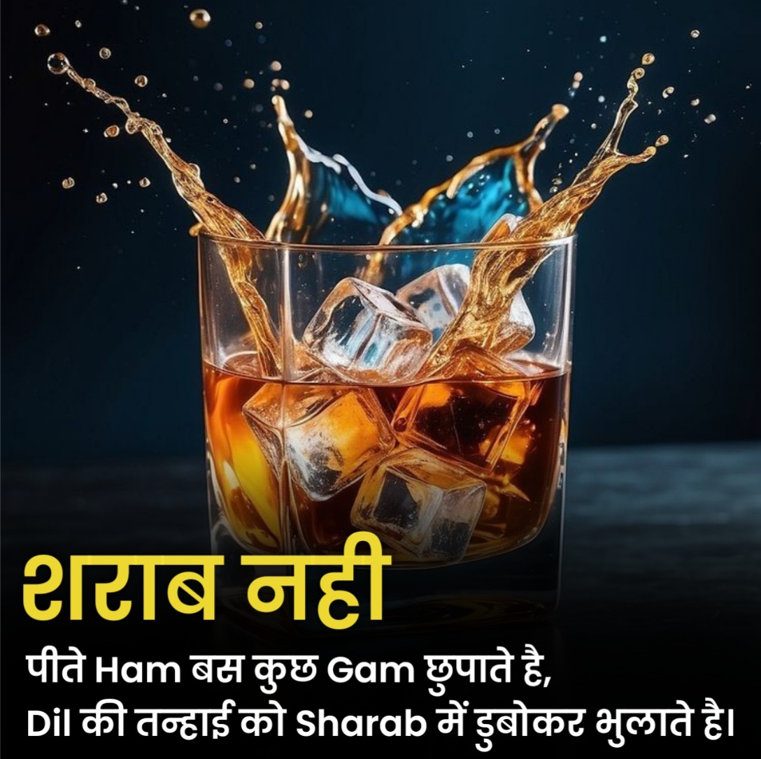 Sharab Shayari in Hindi